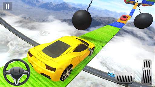 98% Impossible Car Tracks Stunts Driving Simulator screenshot 6