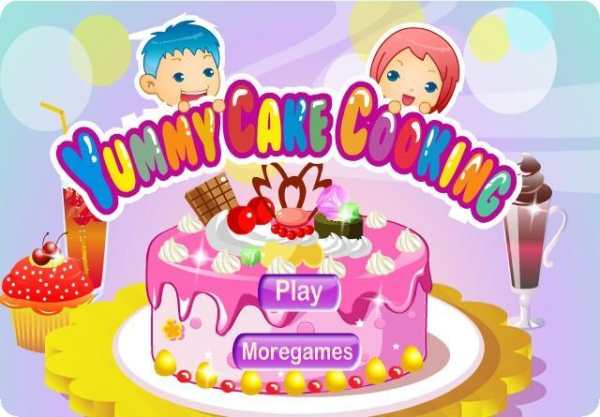 Yummy Cake Cooking Games screenshot 1