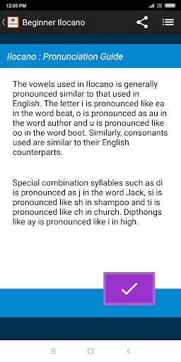 Beginner Ilocano скриншот 3