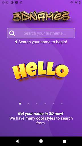 3D Names screenshot 1
