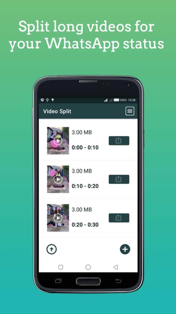 Cut Video Split for Whatsapp screenshot 1