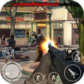 Zombie Shooter Apocalypse Contract Killer King 3D logo