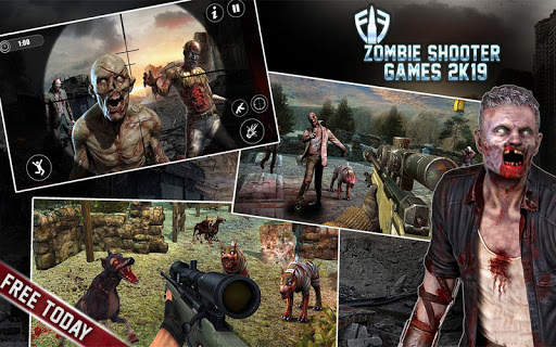 Dead Shooting Target - Zombie Shooting Games Free screenshot 10