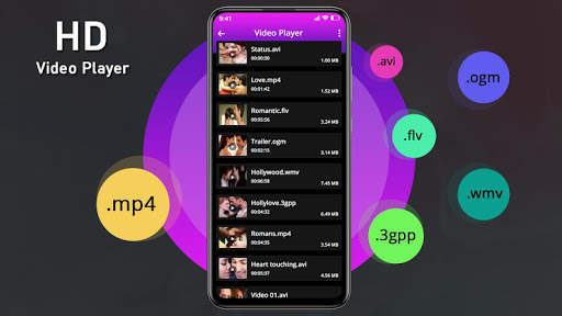 4K Video Player - All Format Full HD Video Player screenshot 2