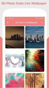 My Pic 3D Cube Live Wallpaper 1 تصوير الشاشة