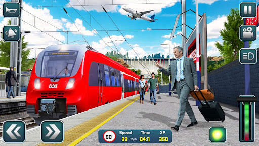 Euro Train Driver Train Games screenshot 2