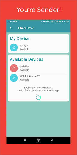 ShareDroid: File Sharing App(Indian - No Ads) screenshot 3