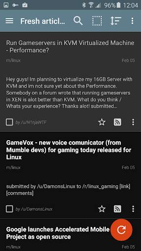 Tiny Tiny RSS (TRIAL) screenshot 2