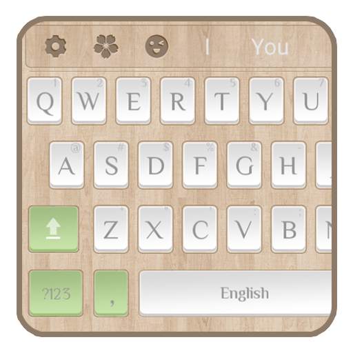 Simple White keyboard 10001001