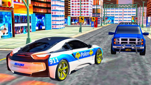 Police Car i8 Driving Simulator screenshot 2
