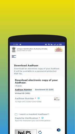 Download Aadhar Card screenshot 3