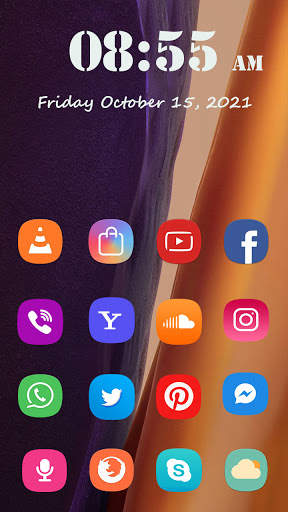 Samsung Note 21 Ultra Launcher / Note 21 Wallpaper screenshot 4