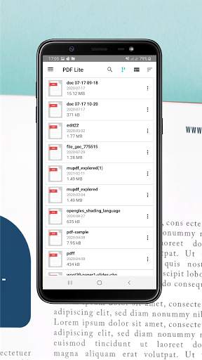 PDF Lite - Simple PDF reader screenshot 3