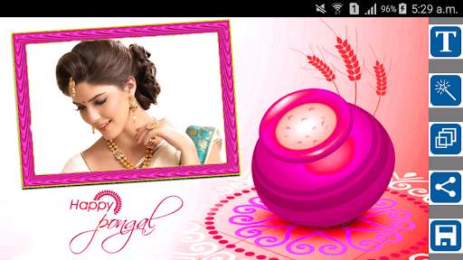 Pongal Photo Frames screenshot 2