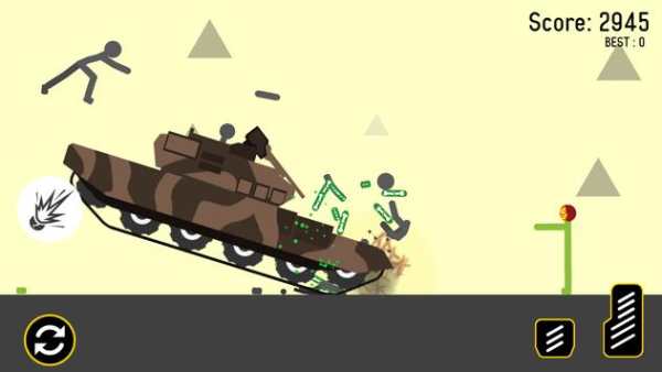 Stickman Turbo Dismount : Mad Destroyer screenshot 4