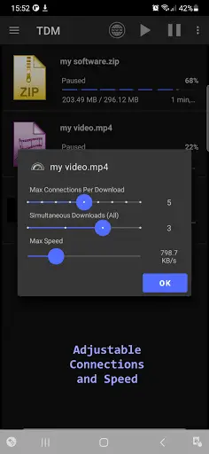 Turbo Download Manager (and Browser) screenshot 4