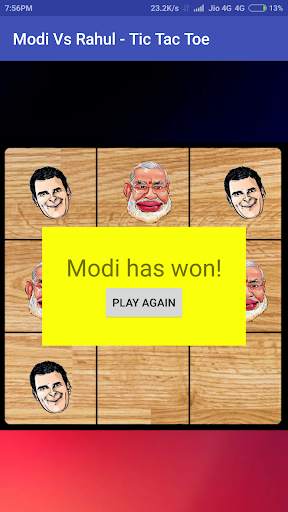 Modi Vs Rahul - Tic Tac Toe screenshot 3