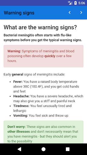 Student Health App screenshot 4