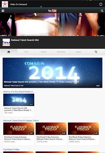 National Talent Search Mobile screenshot 2