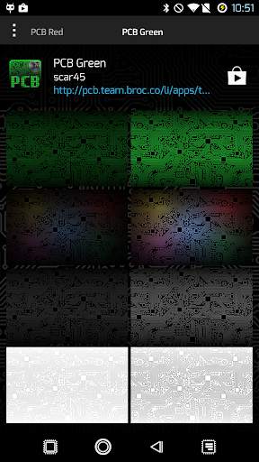PCB Green ⁞ TSF Shell 3 Theme screenshot 8
