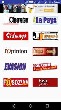 Burkina News Daily screenshot 1