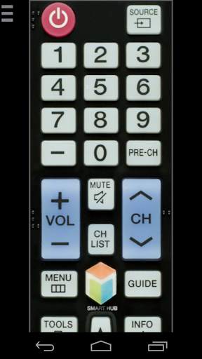 TV Remote for Samsung TV screenshot 1