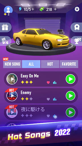 Music Beat Racer - Car Racing screenshot 1