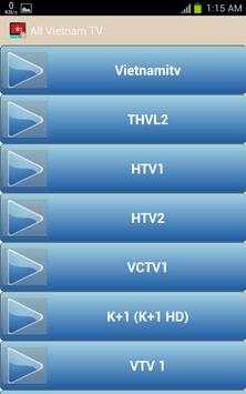 All Vietnam TV Channel screenshot 1