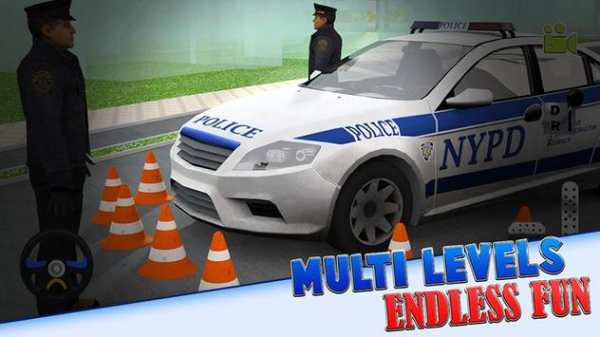 Cop Car Parking3D screenshot 2