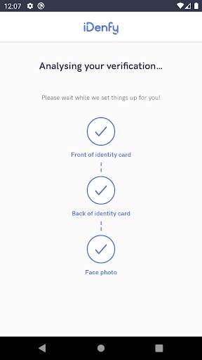 iDenfy Identity Verification 5 تصوير الشاشة