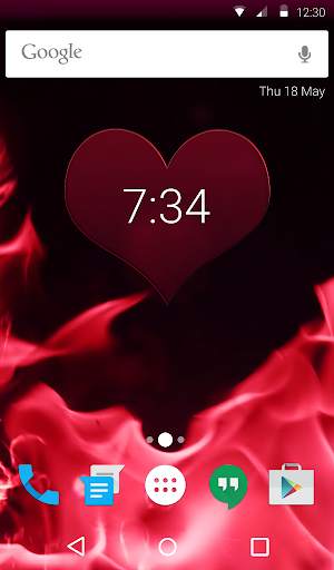 Love Flames Animated Keyboard  स्क्रीनशॉट 6