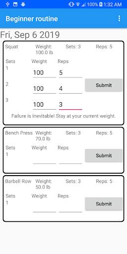 FitnessLog screenshot 8