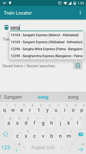 Train Locator - Indian Railways स्क्रीनशॉट 5