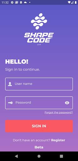 SHAPE CODE® App screenshot 1