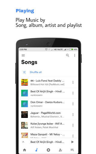 Music Player New screenshot 2