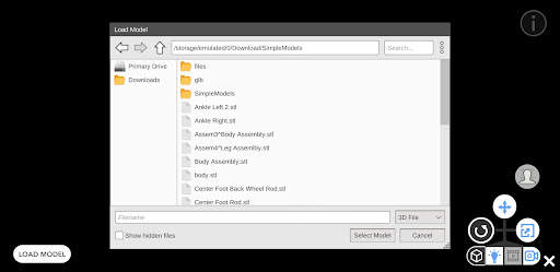 HOLOFIL 3D model viewer screenshot 3