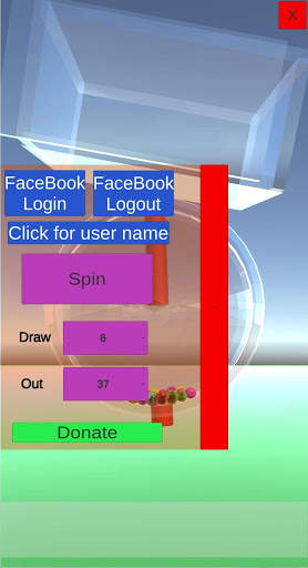 3D Lottery / Bingo Machine स्क्रीनशॉट 1