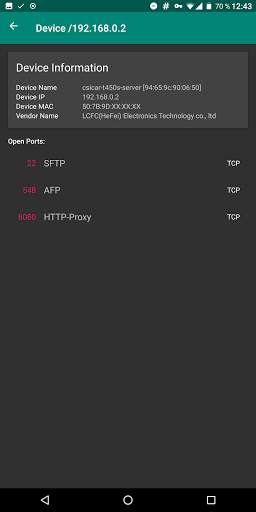 Who is Using My Wifi Network Scanner screenshot 2