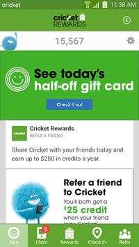 Cricket Rewards screenshot 1