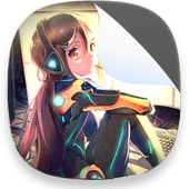 Anime wallpaper HD icon