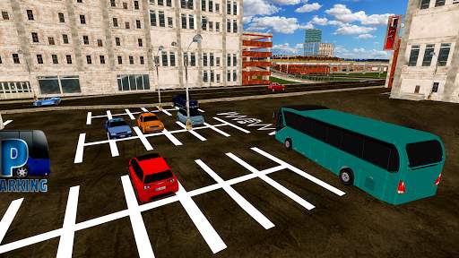 City Coach Bus Parking Simulator Driving School screenshot 2