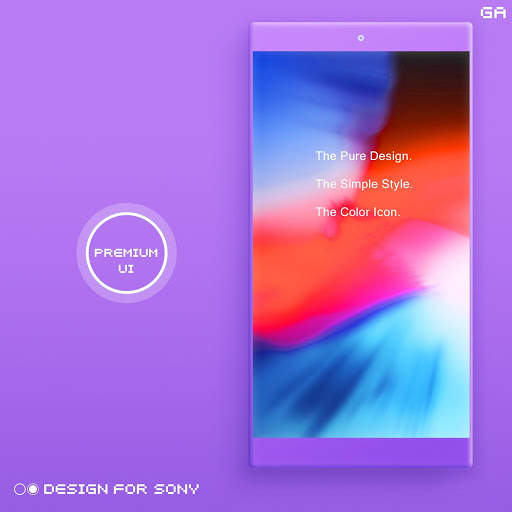 i XPERIA Theme | OS Style 12 🎨Design For SONY screenshot 1