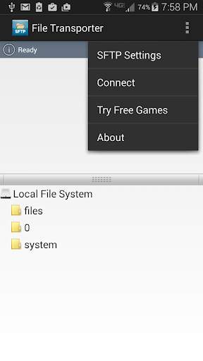 Mobile SFTP(Secure FTP Client) screenshot 2