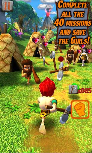 Caveman Dino Rush screenshot 3