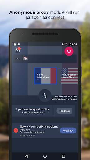 Ash VPN – Game Booster & Fast Free Security VPN screenshot 2