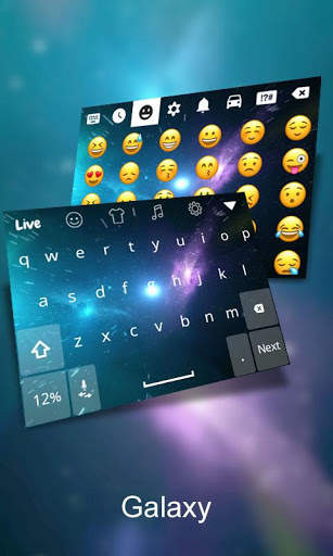 Galaxy Live Keyboard Theme screenshot 2