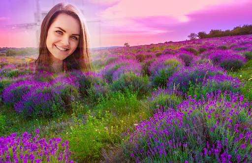 Lavender Photo Frames screenshot 5