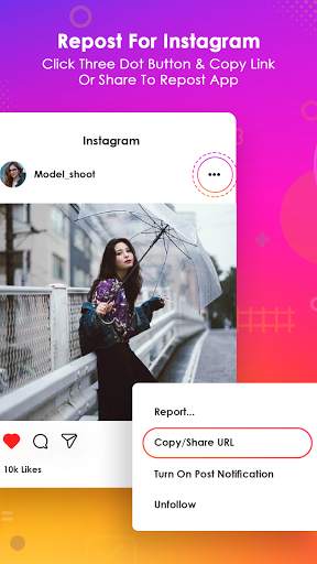 Repost for Instagram screenshot 2