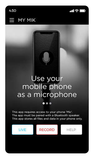 My Mik - Live Microphone screenshot 2