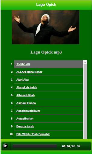 Kumpulan Lagu Opick screenshot 2